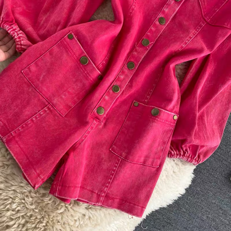 Cara corduroy romper JRZZ187 images